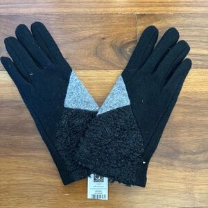 NWT Soft Black Gloves